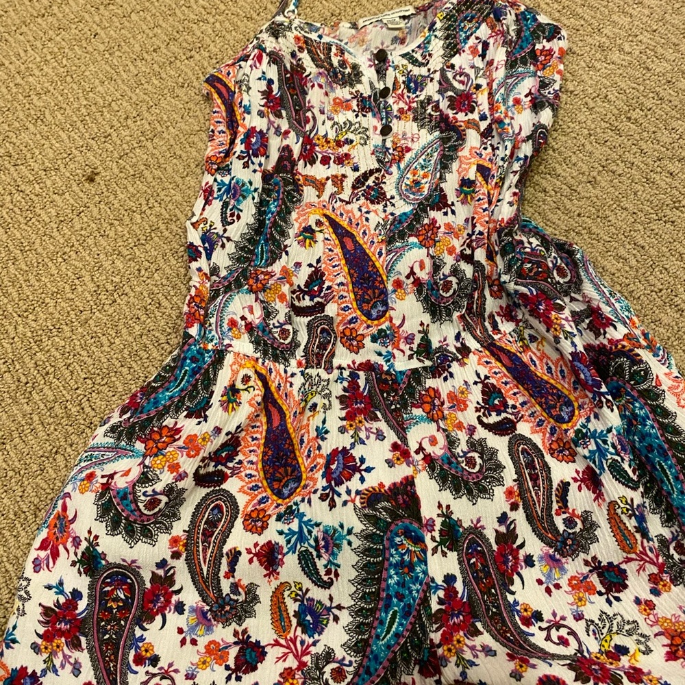 American eagle multicolor romper